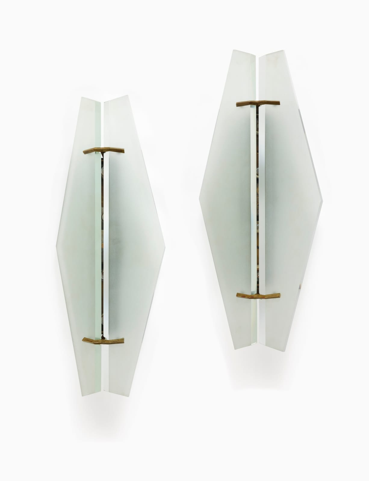 MAX INGRAND, PAIR OF WALL SCONCES '1943' MODEL, c. 1960