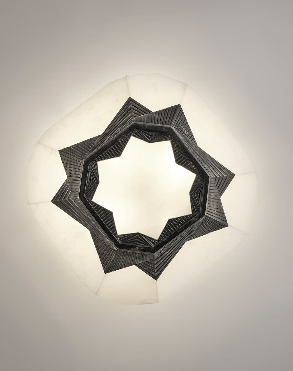 ALBERT CHEURET, Ceiling light, c. 1925