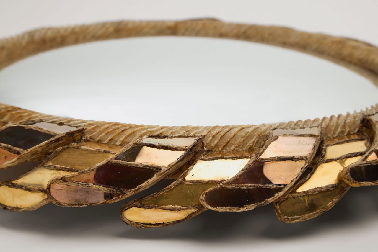 LINE VAUTRIN, 'COMETE' MIRROR, c. 1960