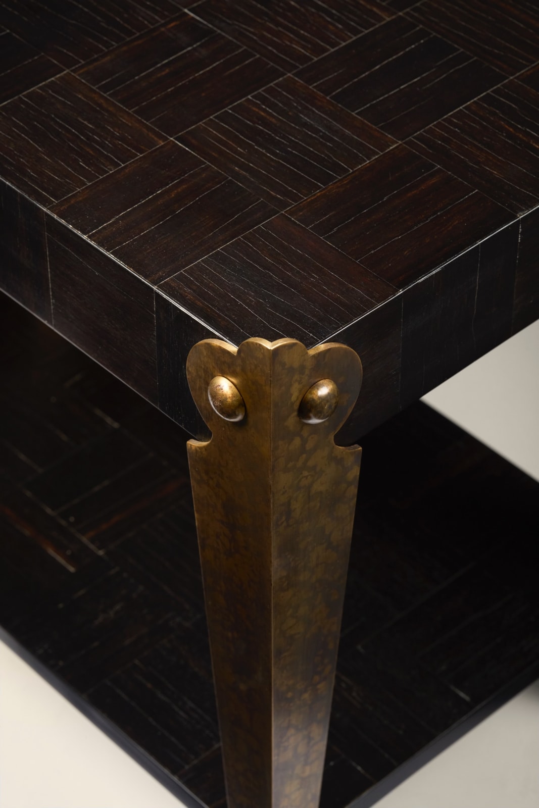 EUGÈNE PRINTZ, PAIR OF SIDE TABLES, c. 1937