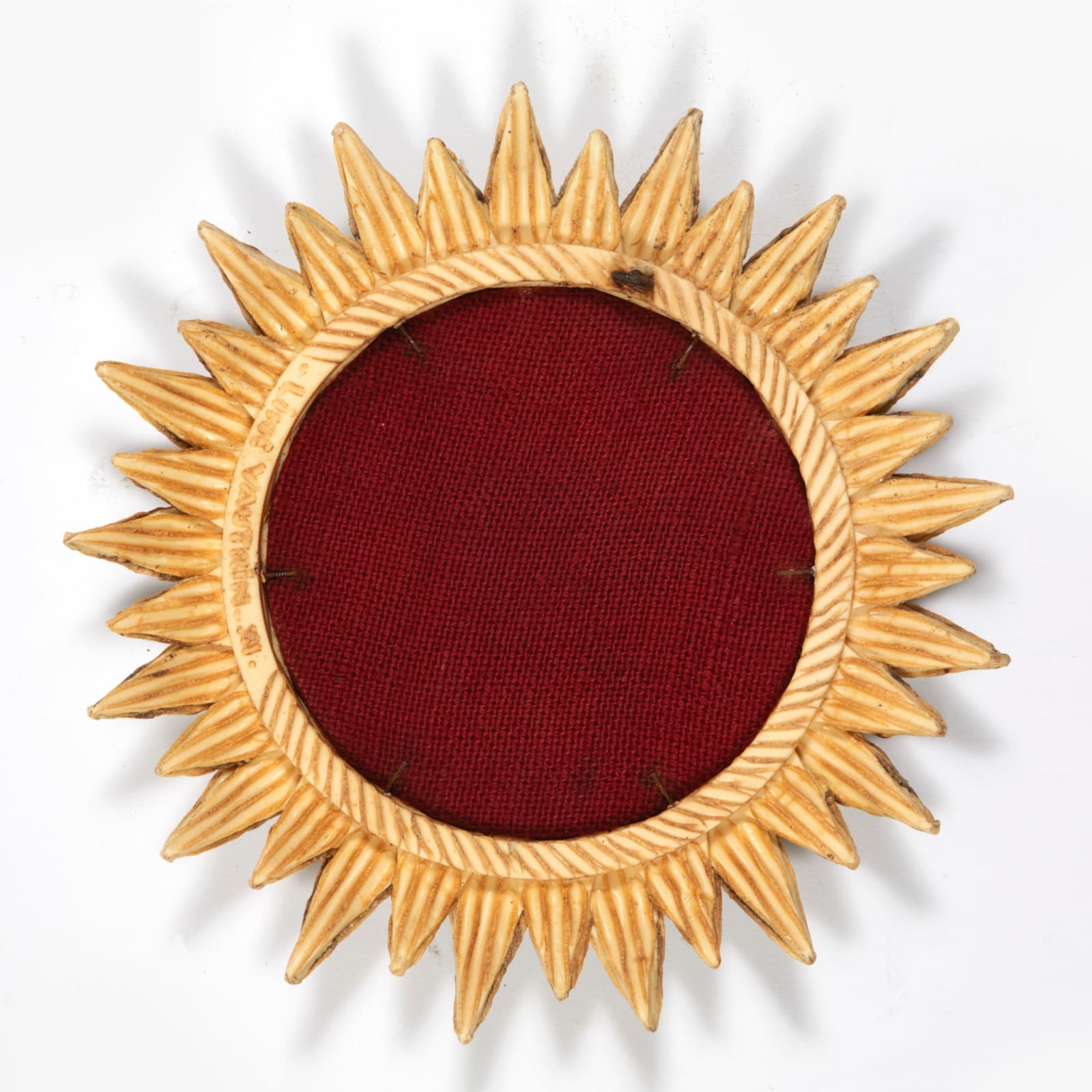 LINE VAUTRIN, 'SOLEIL A POINTES N°1' MIRROR, c. 1950