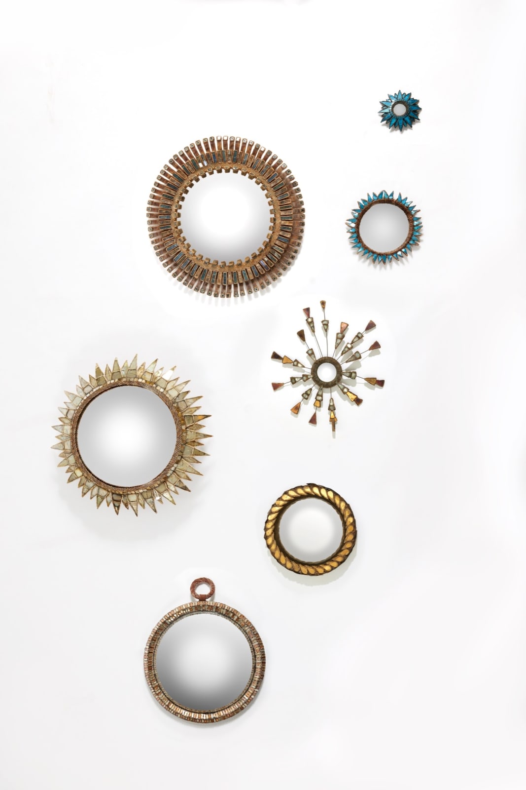 LINE VAUTRIN, MIRROR 'MONTRE', c. 1960