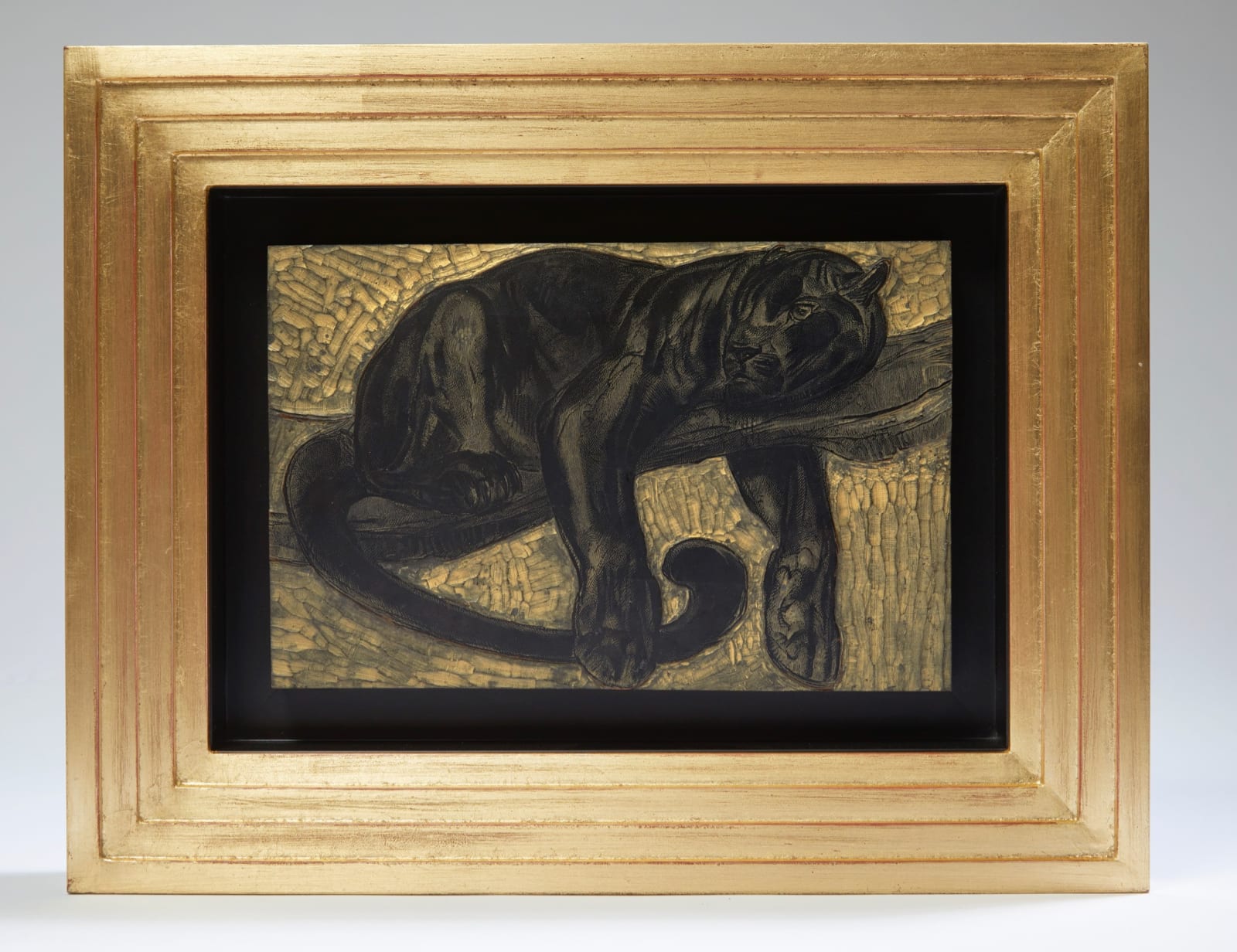 PAUL JOUVE, PANTHER ON A BRANCH, c. 1925
