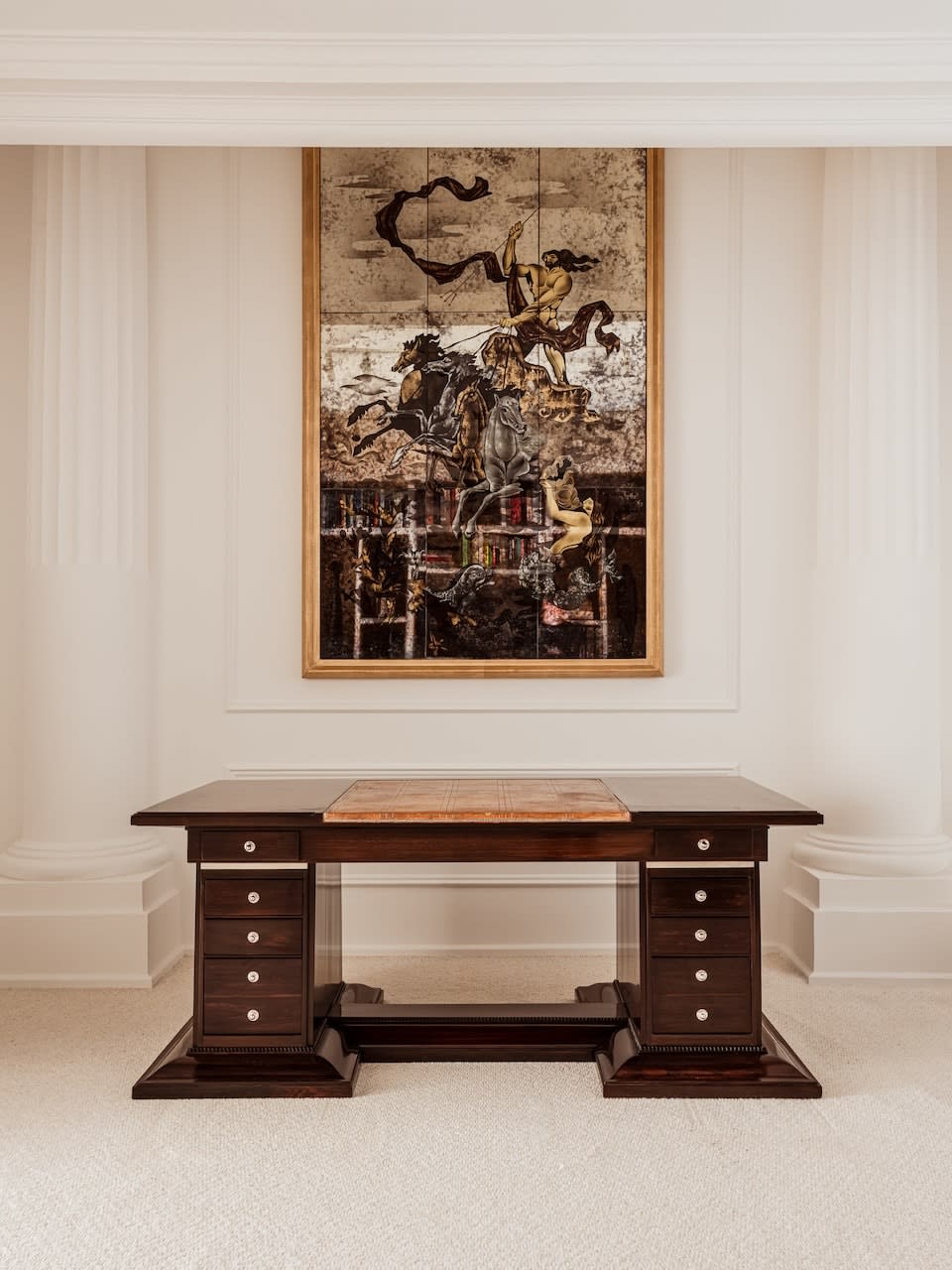 JACQUES-ÉMILE RUHLMANN, DESK, c. 1922