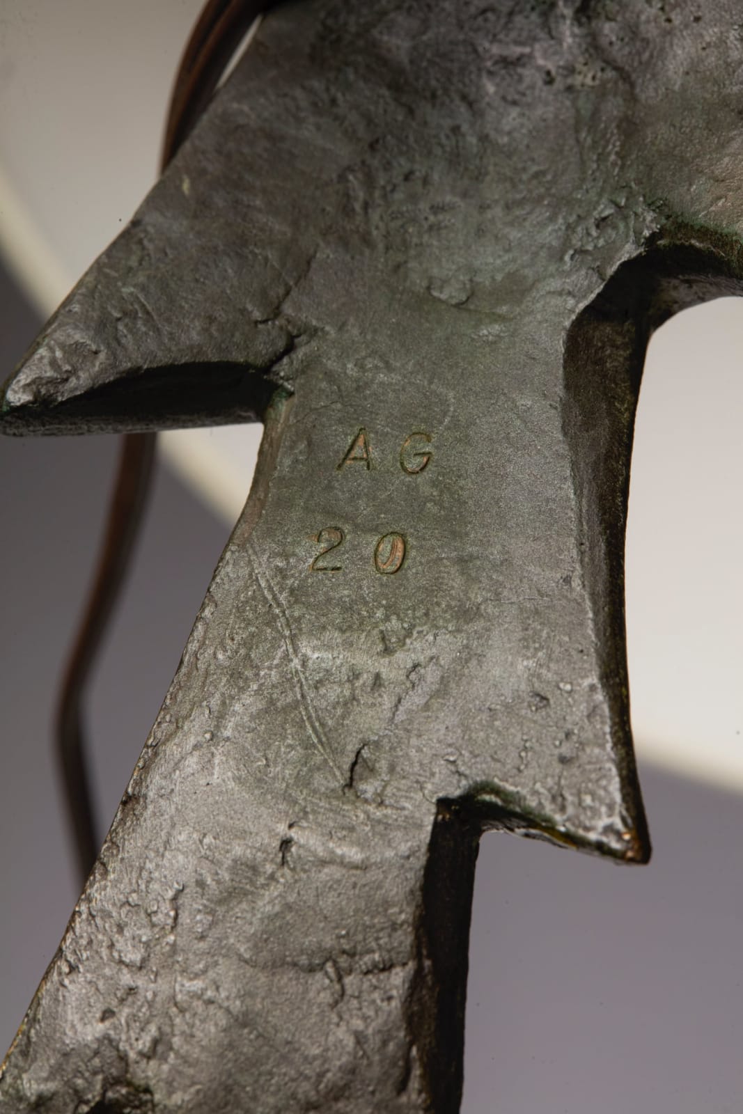 ALBERTO GIACOMETTI, 'TRÉPIEDS A FEUILLES' LAMP, c. 1937