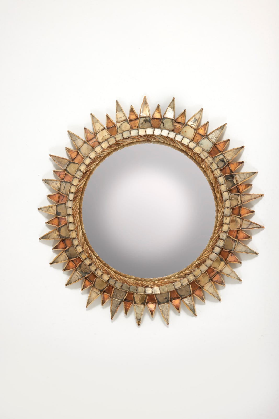 LINE VAUTRIN, MIRROR 'SOLEIL A POINTES N°3', c. 1955