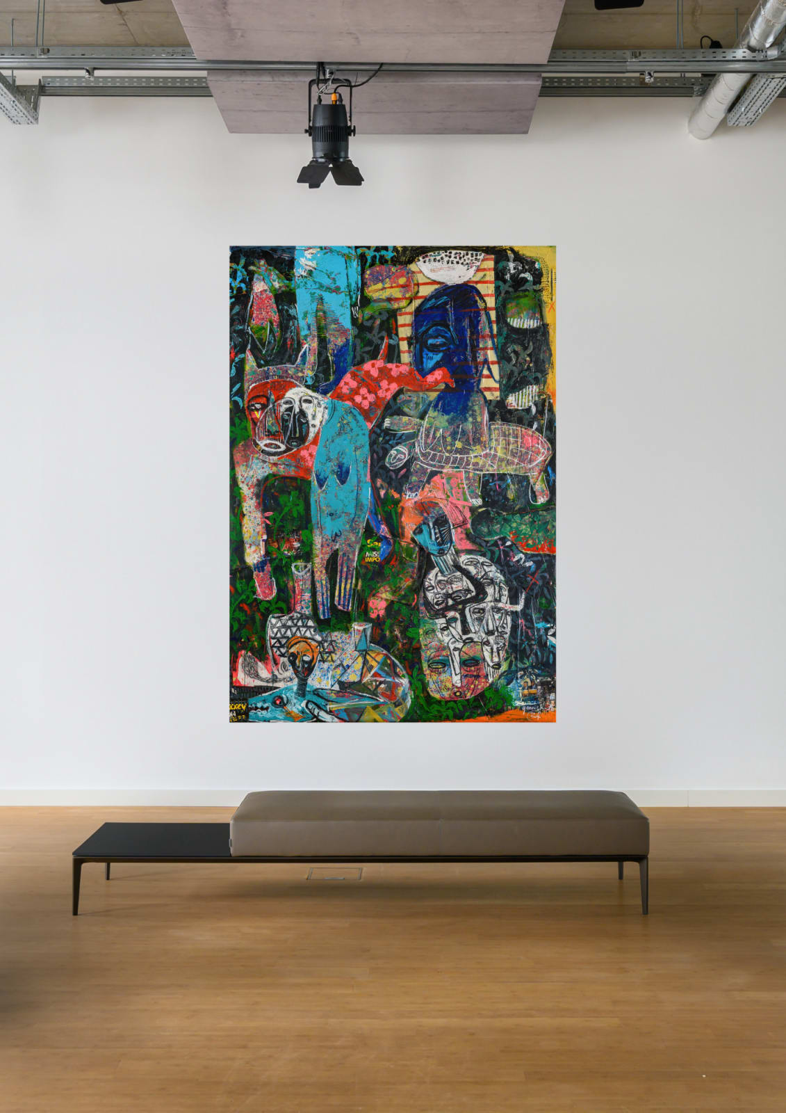 Yannick Ackah, Dreamscapes of Masks, 2025