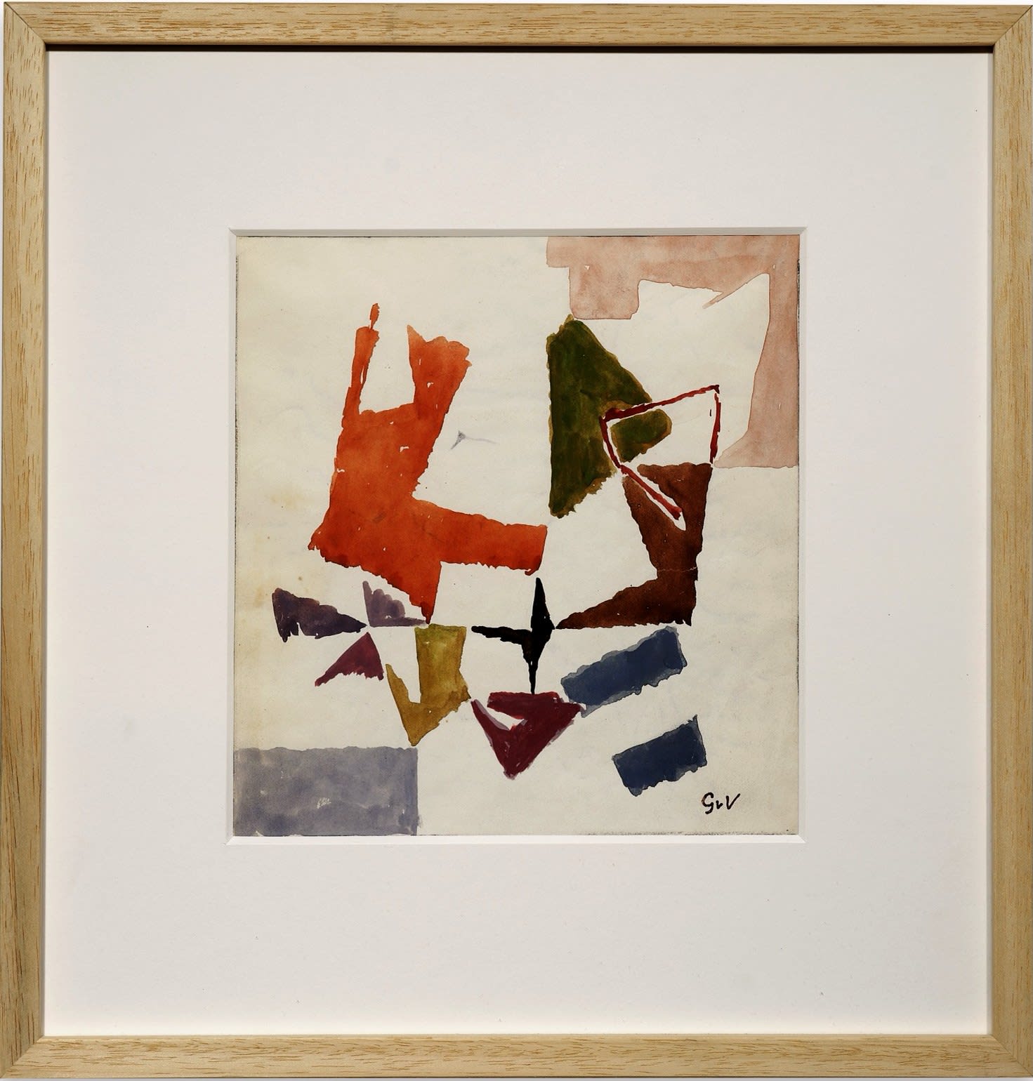 Geer Van Velde, Composition, c.1960