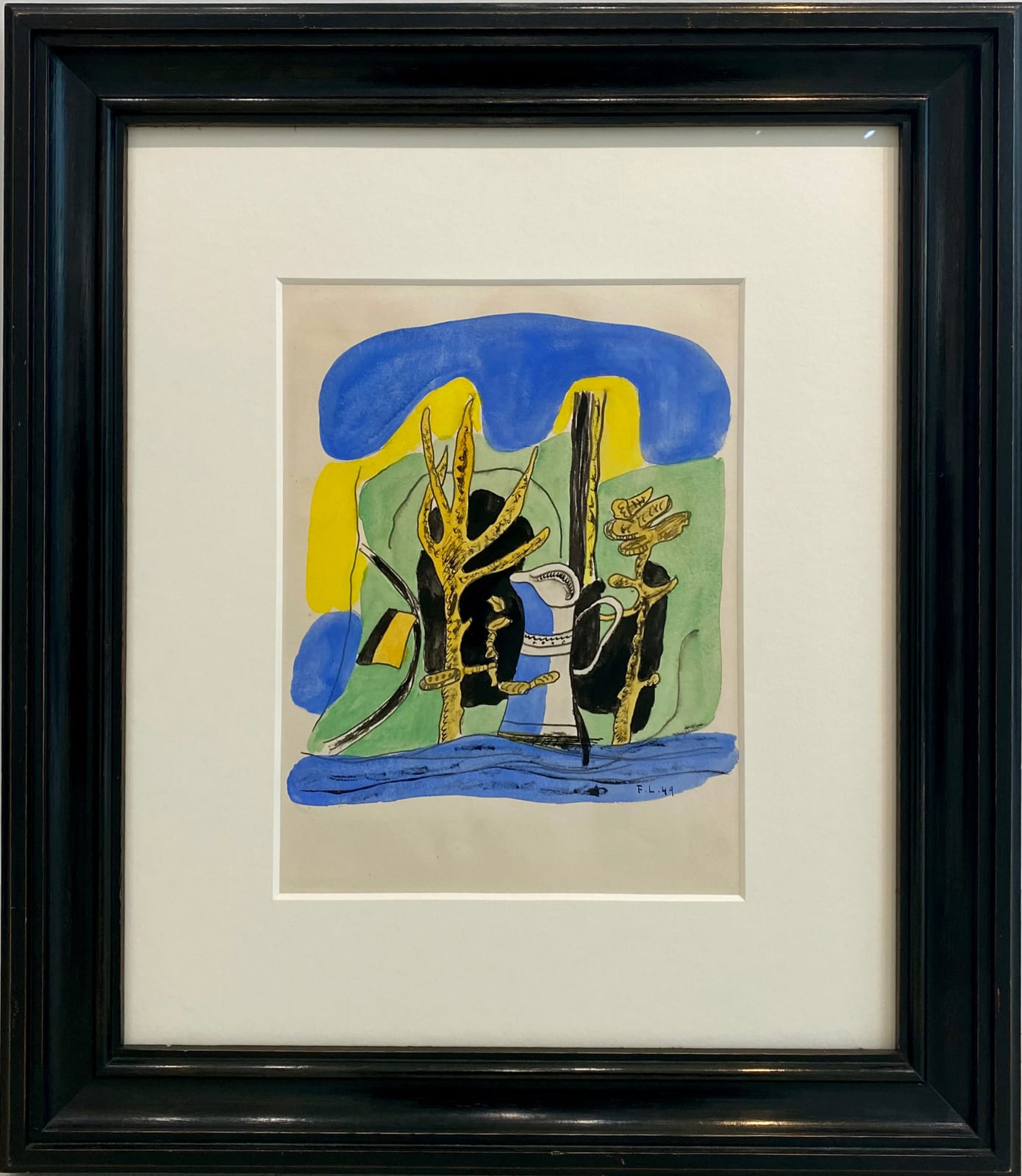 Fernand Leger, Composition pour les Illuminations d'Arthur Rimbaud, 1949