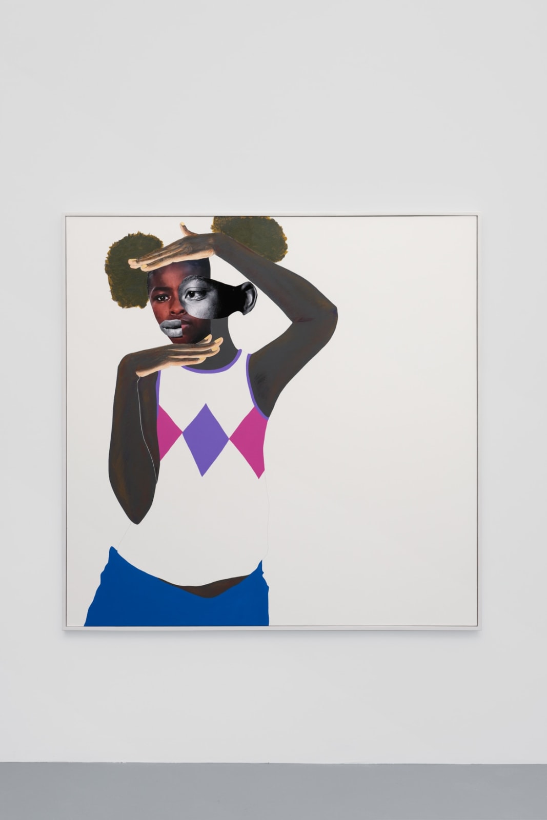 Deborah Roberts, Let your root feed your crown, 2023