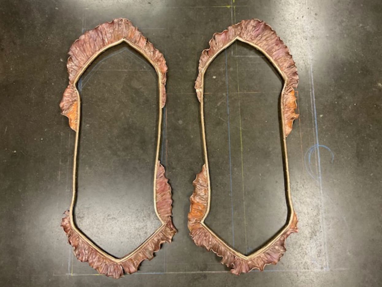 Julie Hamisky, Miroir « Bananas », 2025