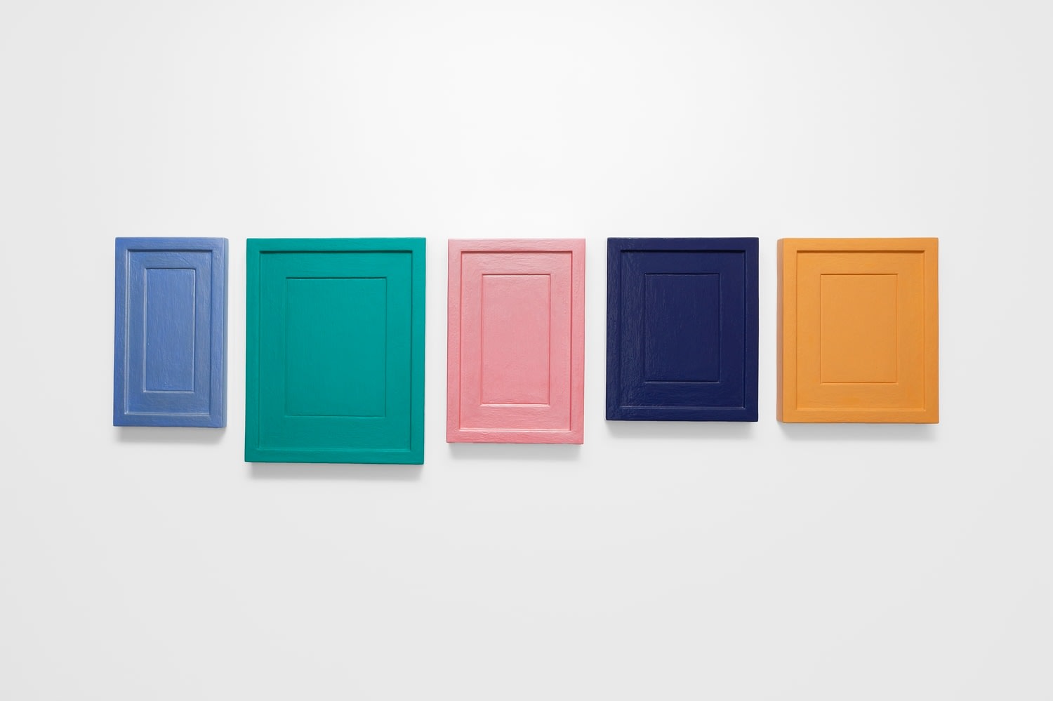 Allan McCollum, Collection of Five Plaster Surrogates, 1986