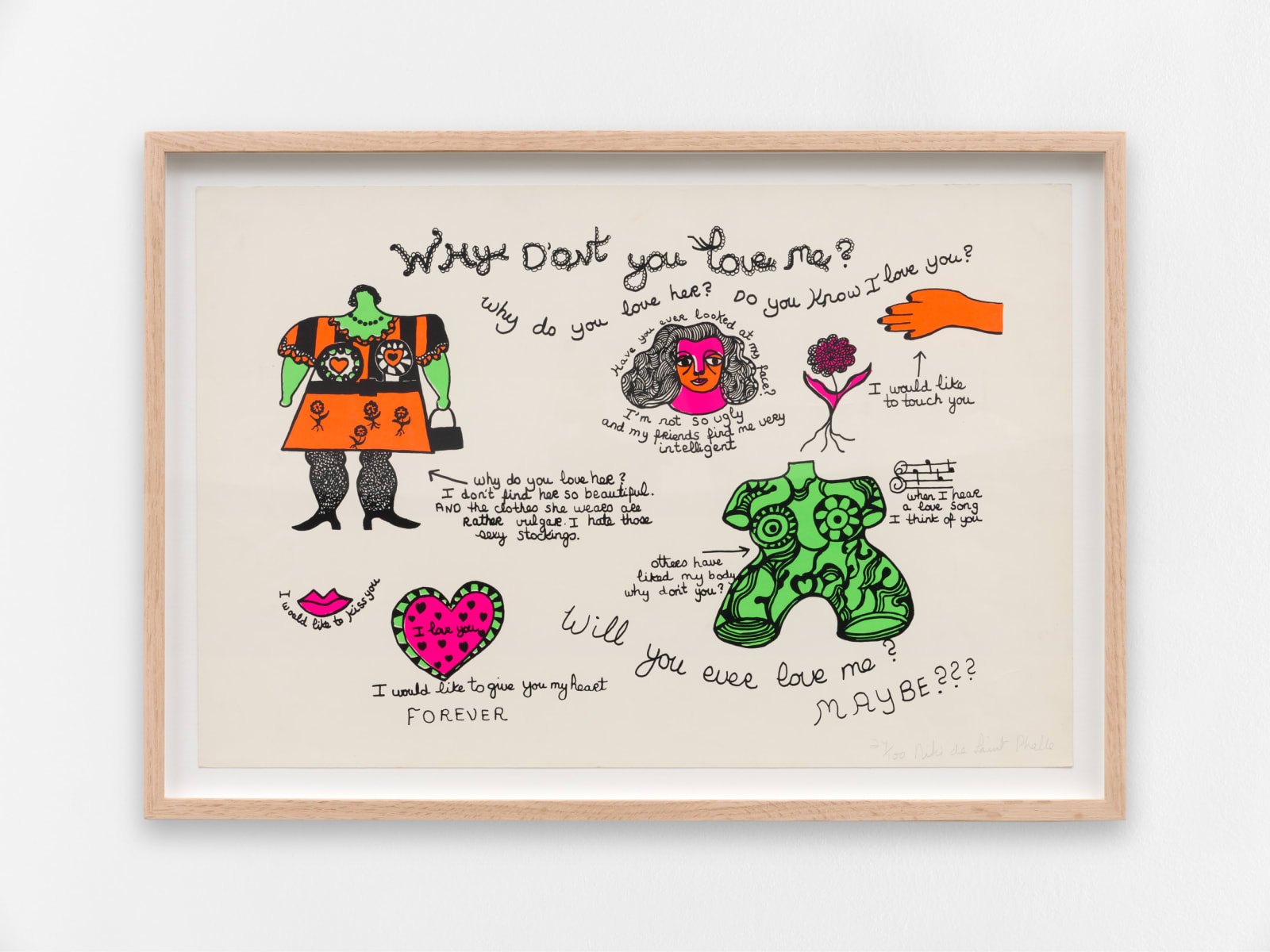 Niki de Saint Phalle, Why Don't You Love Me?, 1968