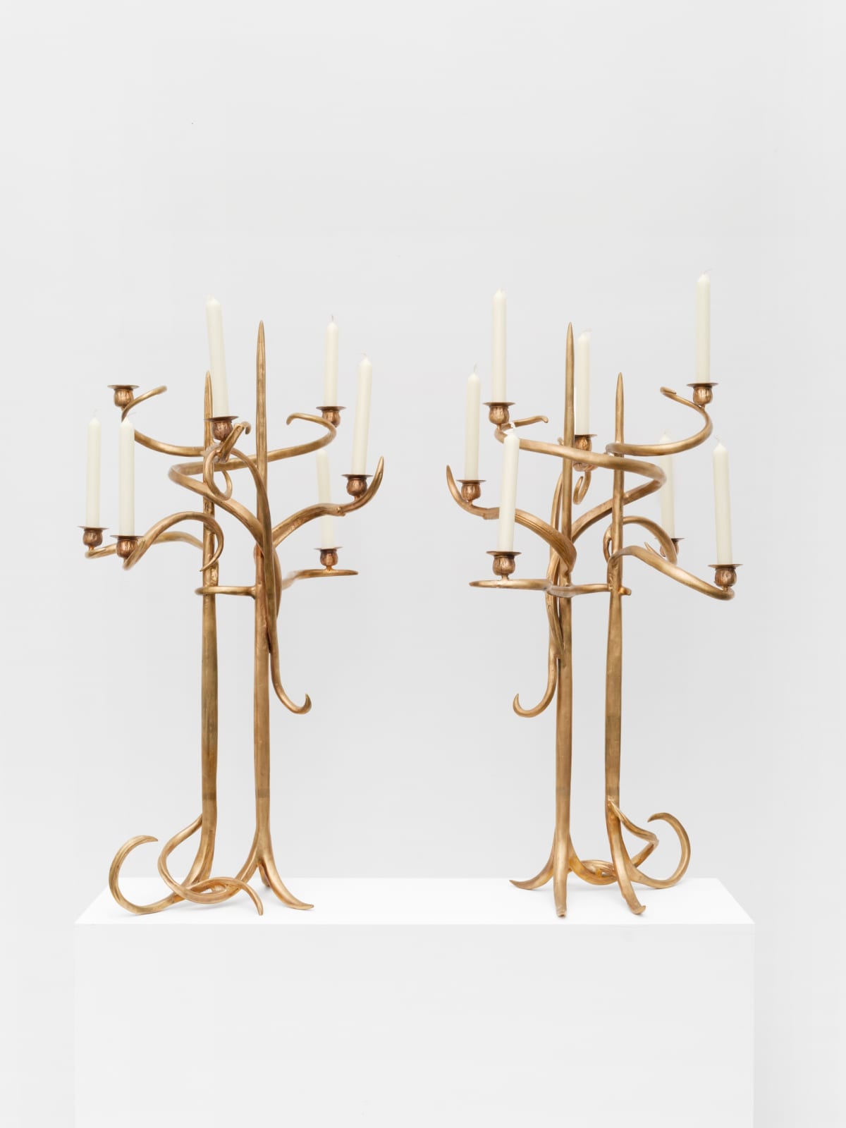 Claude Lalanne, Paire de candélabres, 2017