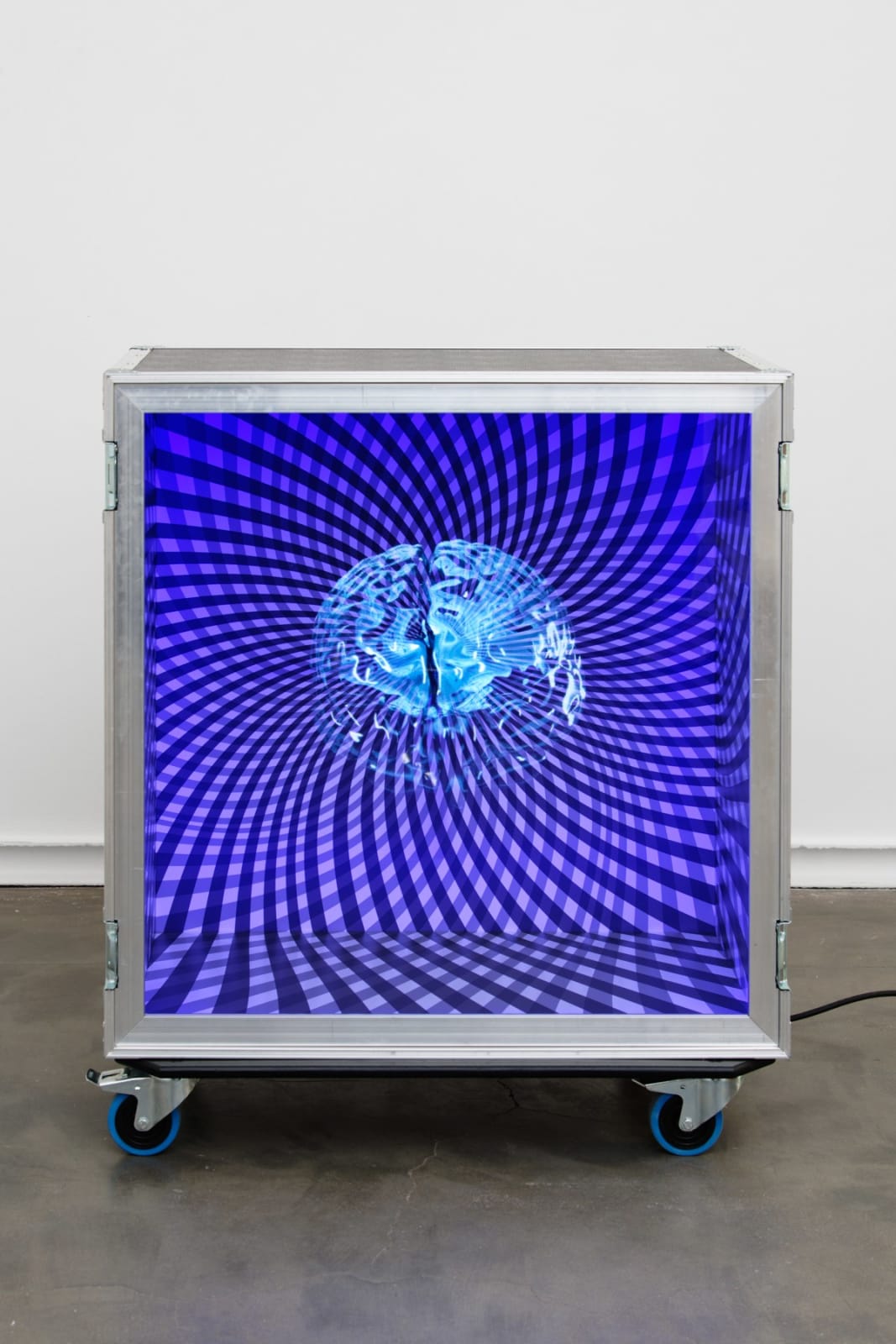 Peter Kogler, Untitled (Brain), 2023