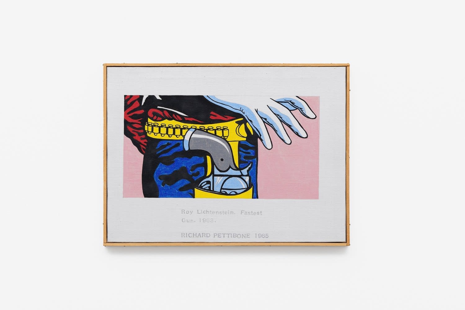 Richard Pettibone, Roy Lichtenstein, Fastest Gun, 1963, 1965