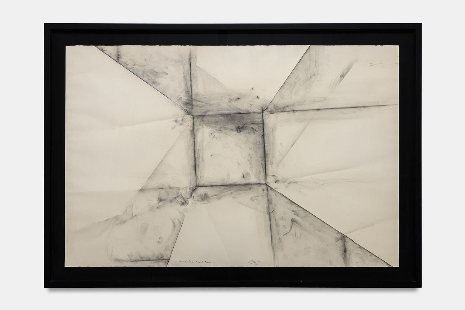 Robert Morris, Around the End of a Beam, 1973