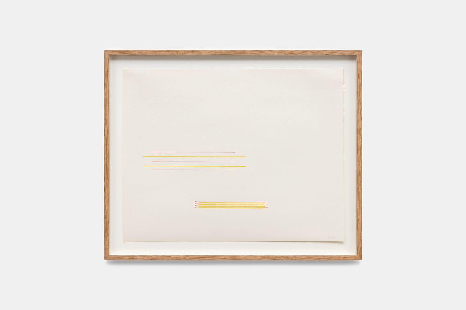Fred Sandback, Sans titre, 1973