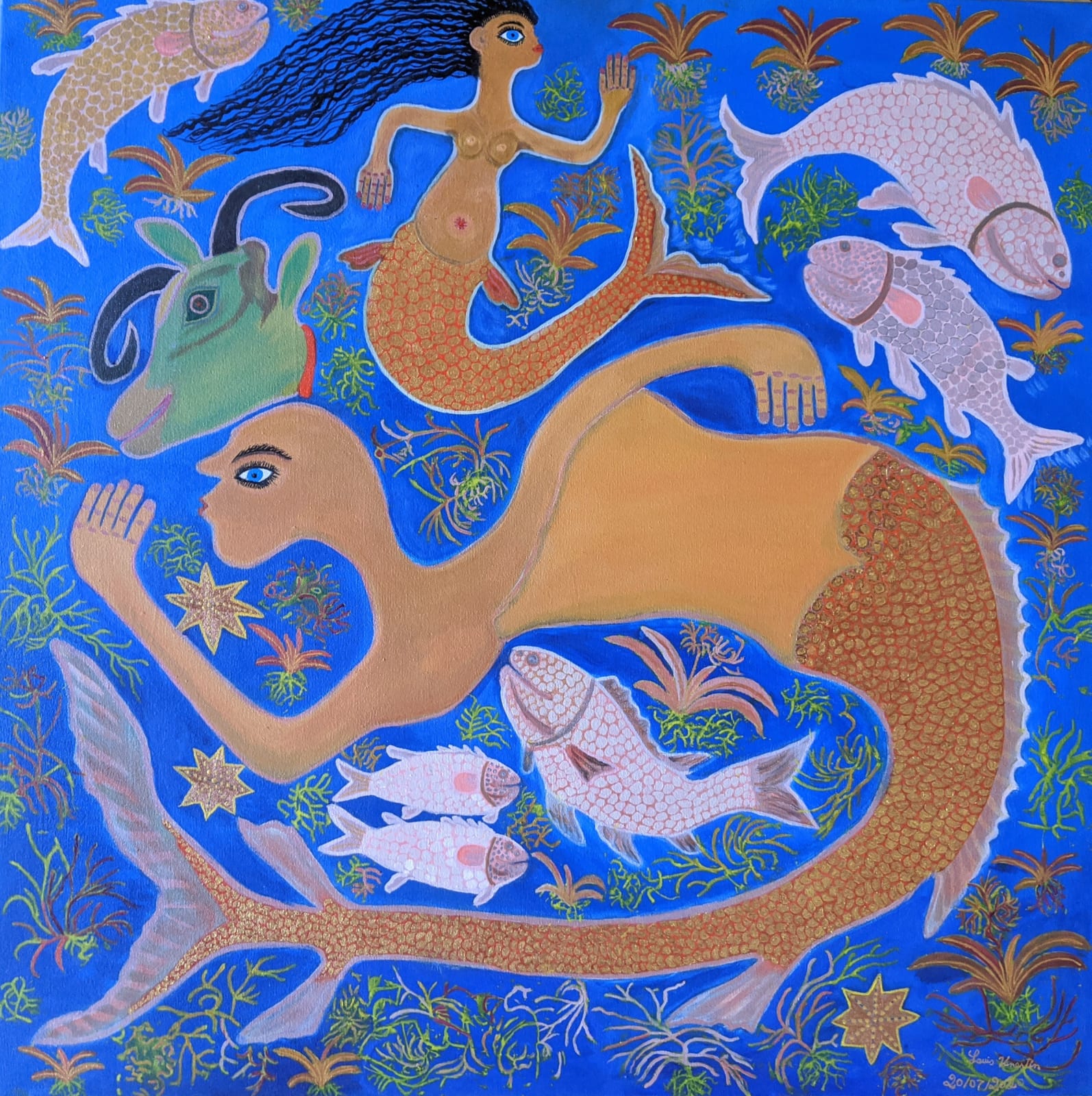 Louis VENESTIN, Mermaid Dance, 2020