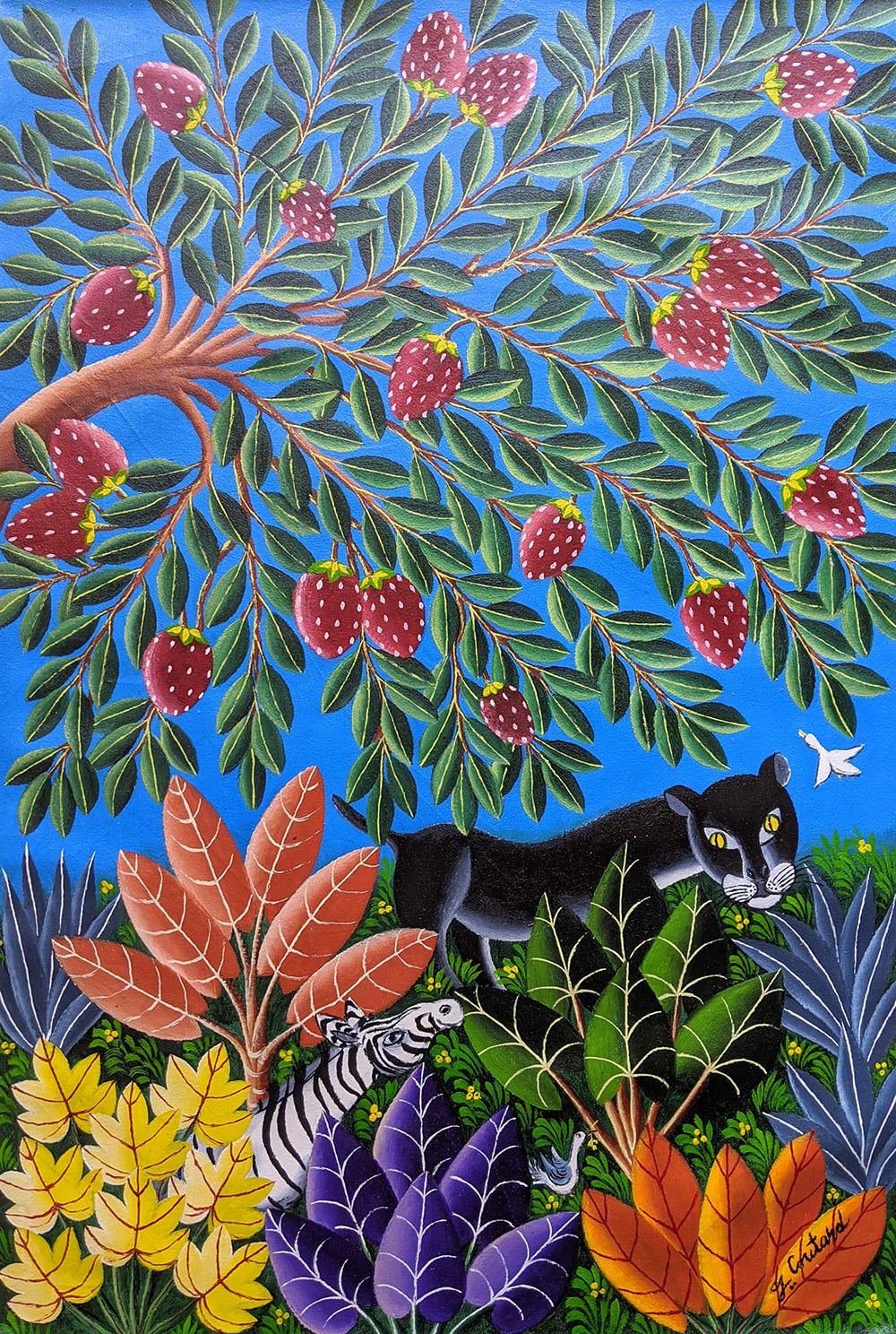 Gabriel COUTARD, Zebre et Panthere noir, 2020