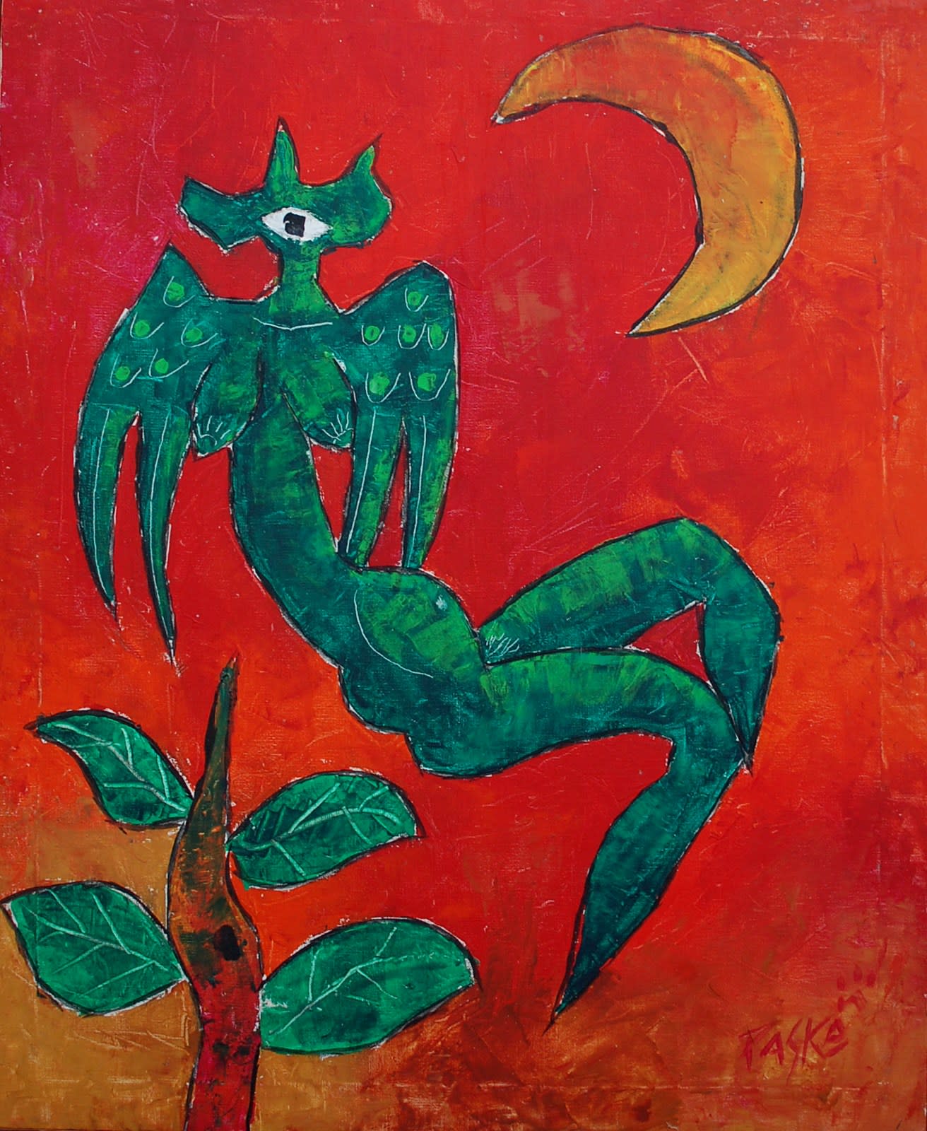 Pierre Pascal PASKO, Moon Rising, 2000