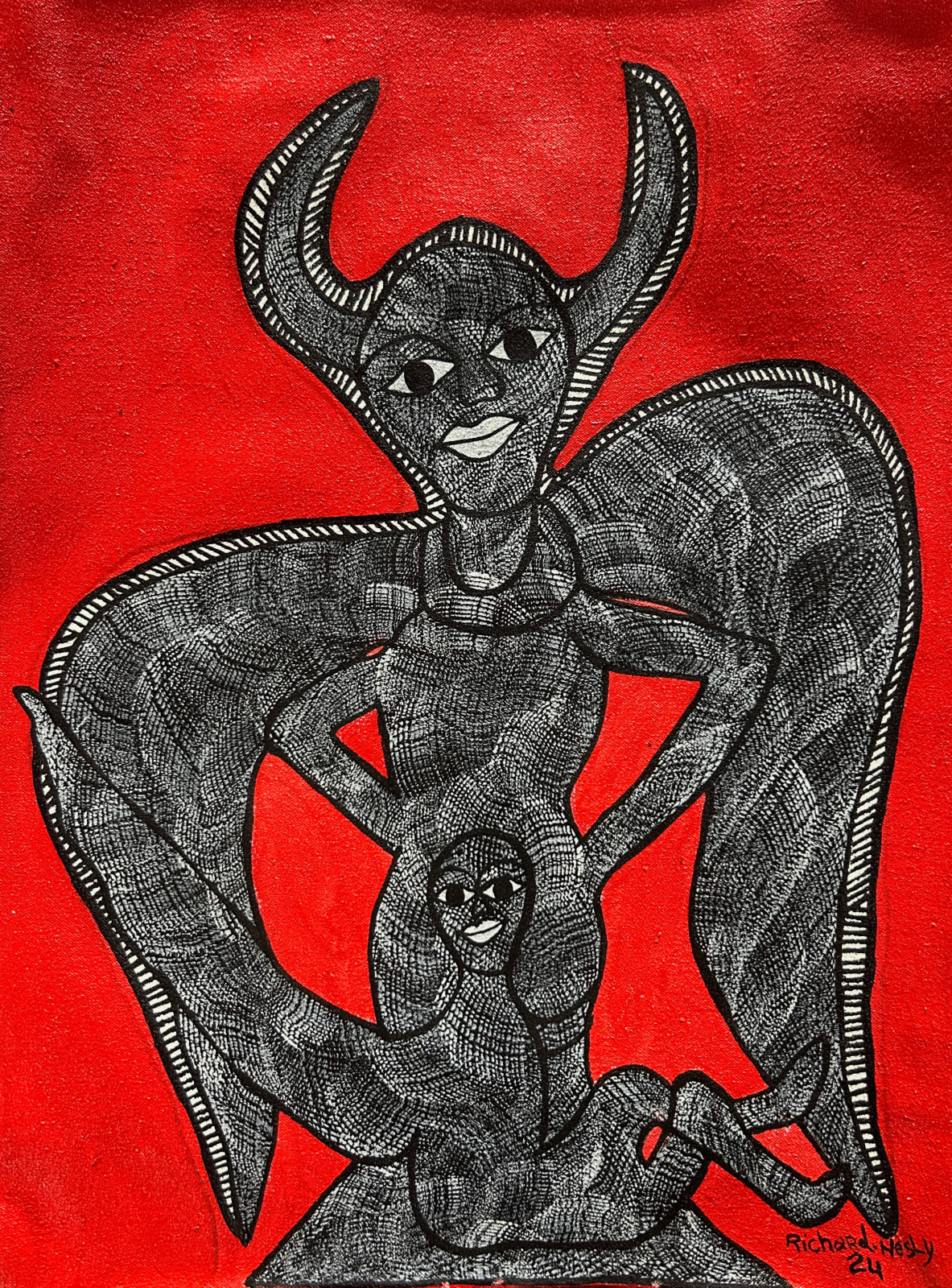 Richard NESLY, Bossou, 2024