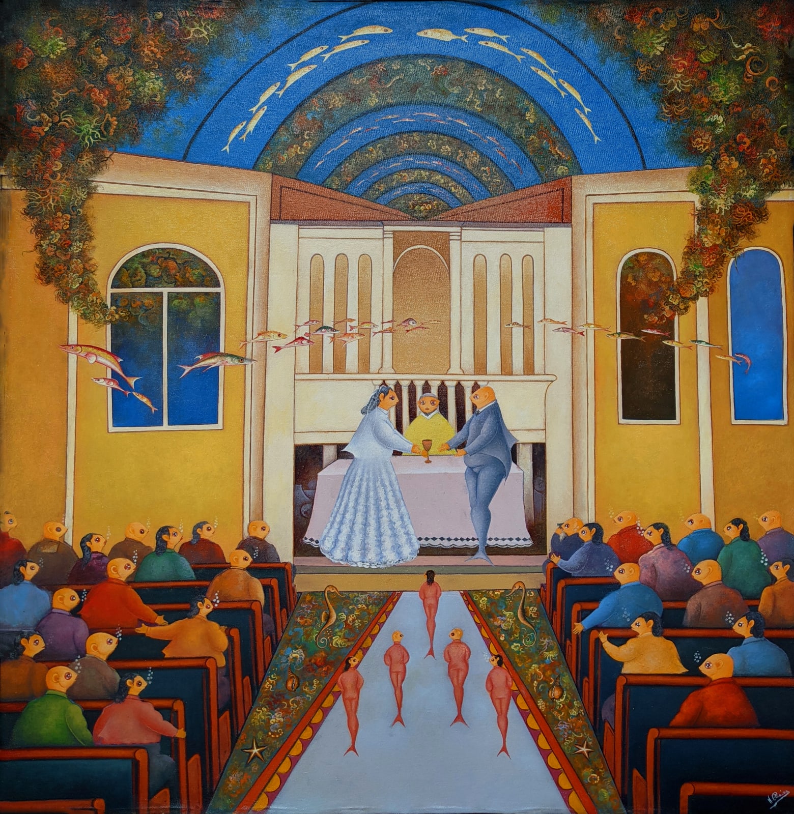 Andre BLAISE, Underwater Wedding