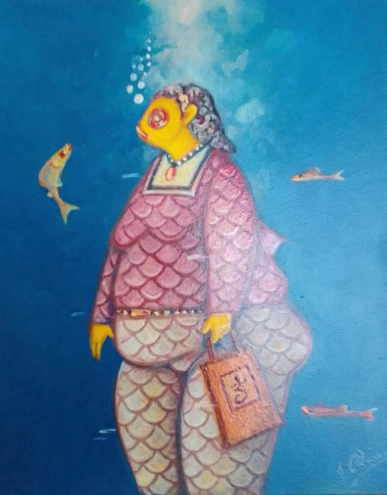 Andre BLAISE, Woman, 2022