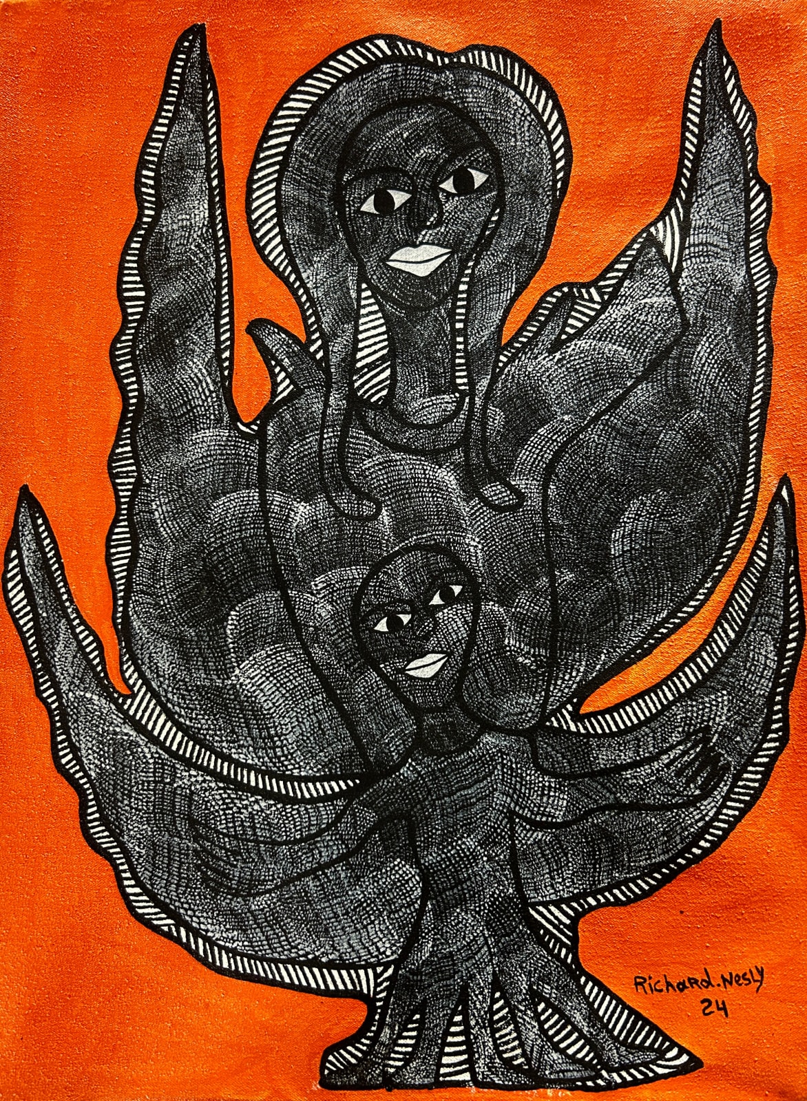 Richard NESLY, Twin, 2024