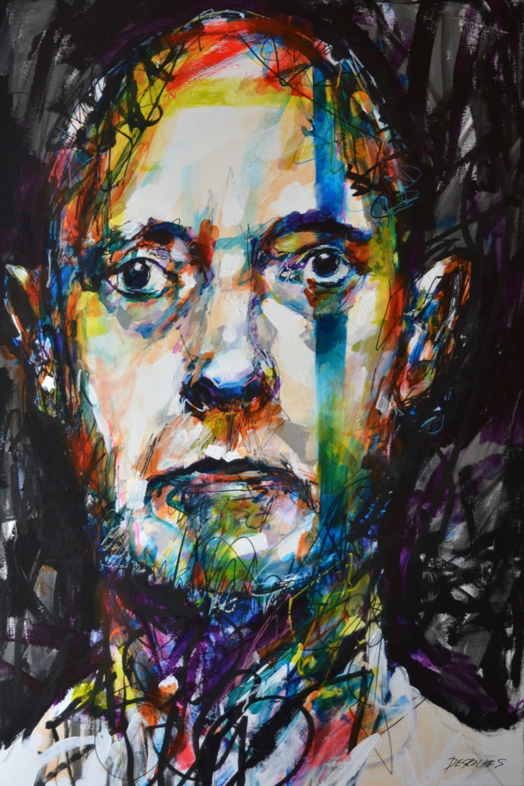 Michel Desroches, Je vois la distance, 2020