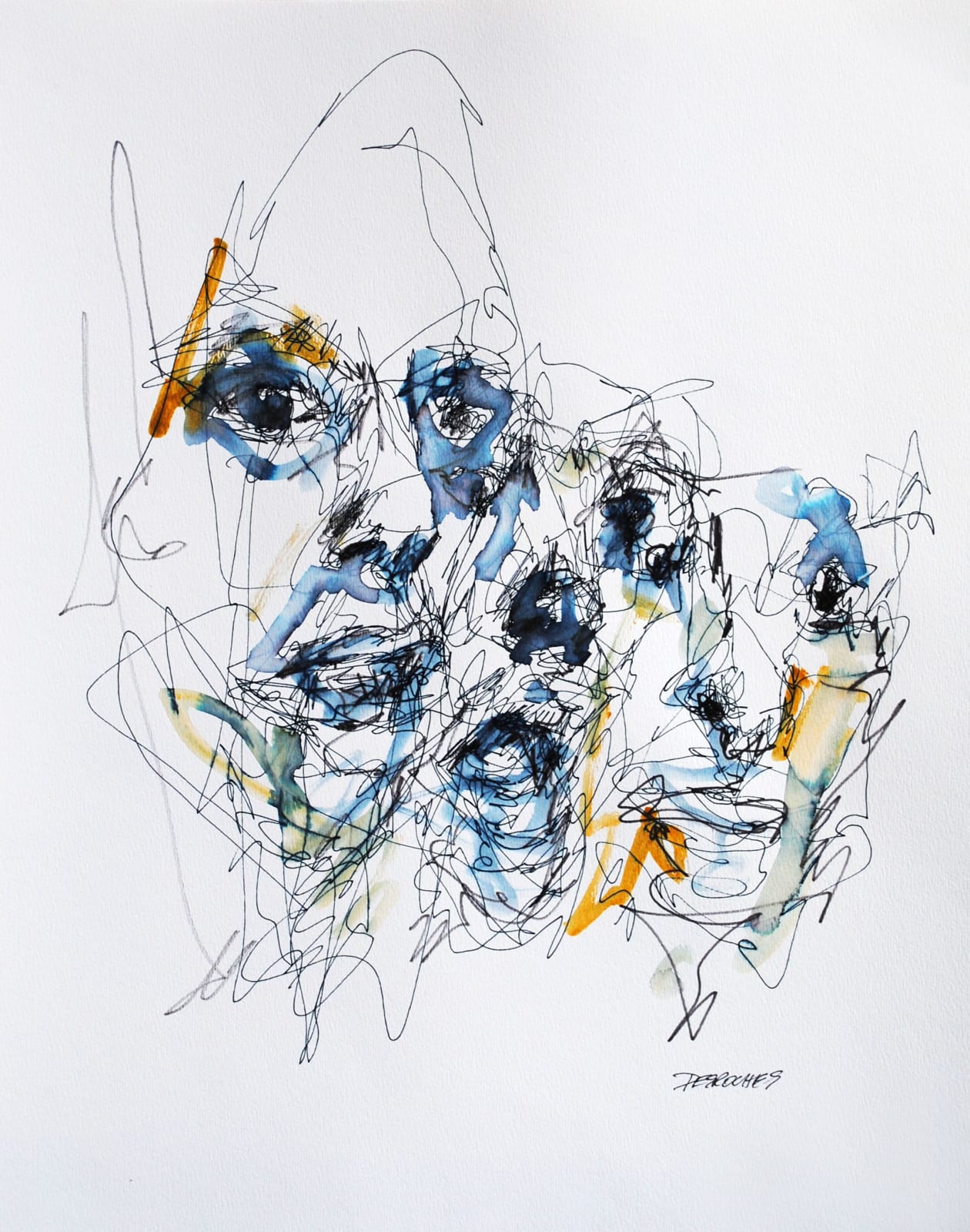 Michel Desroches, La portée, 2018