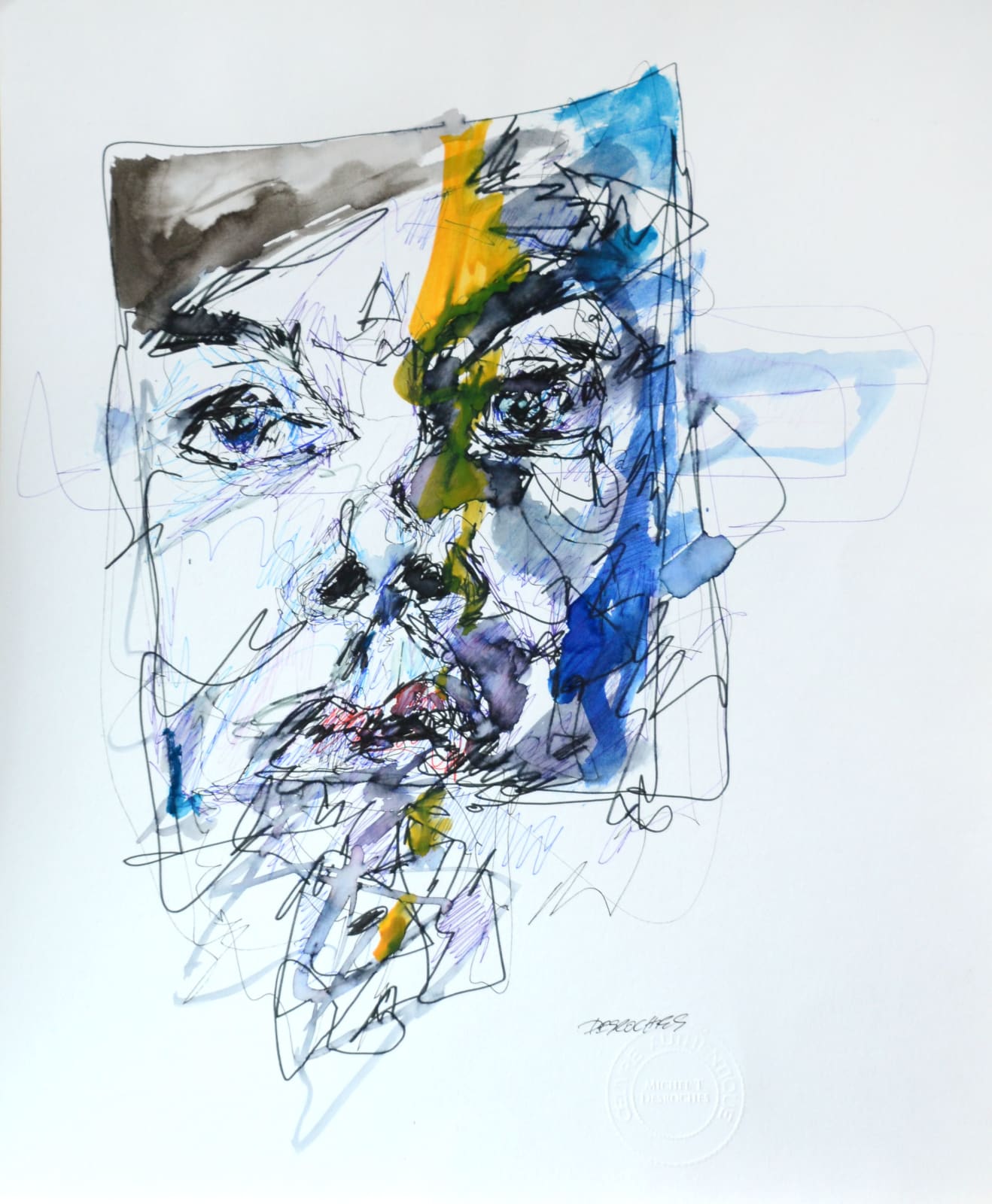 Michel Desroches, Le Miroir, 2022