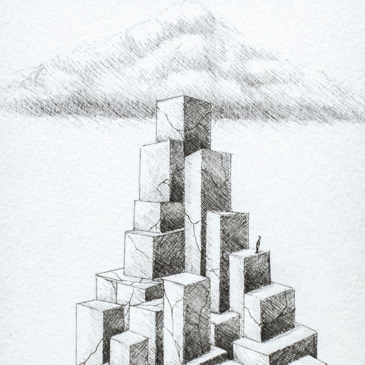 Joseph Renda Junior, The Climb (study), 2024