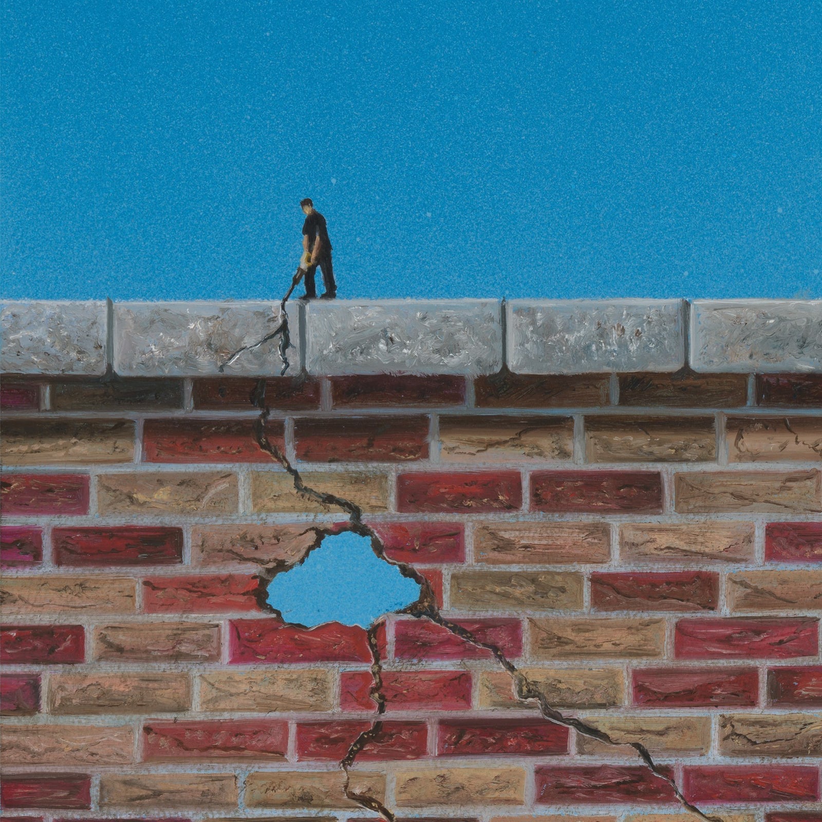 Joseph Renda Junior, The walls we tear down , 2024