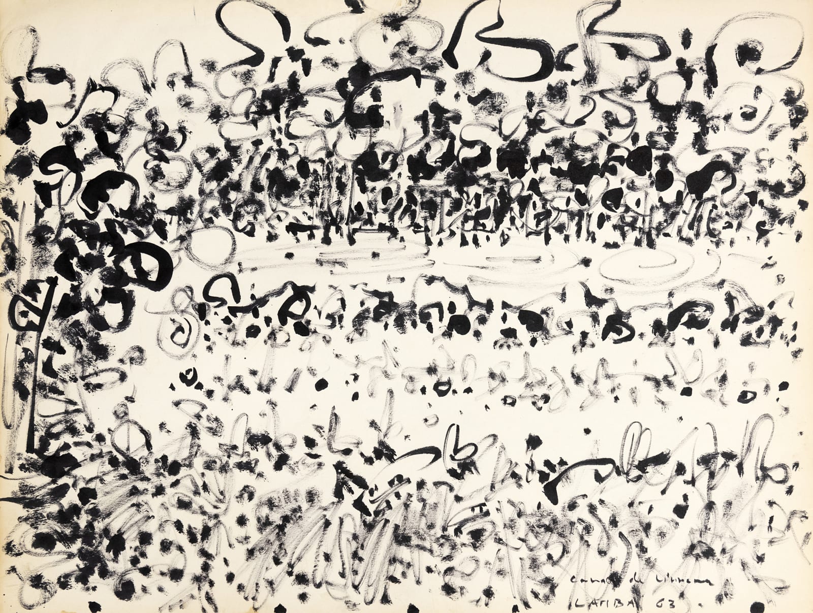 JACQUELINE LAMBA, Canal de Simiane , 1963