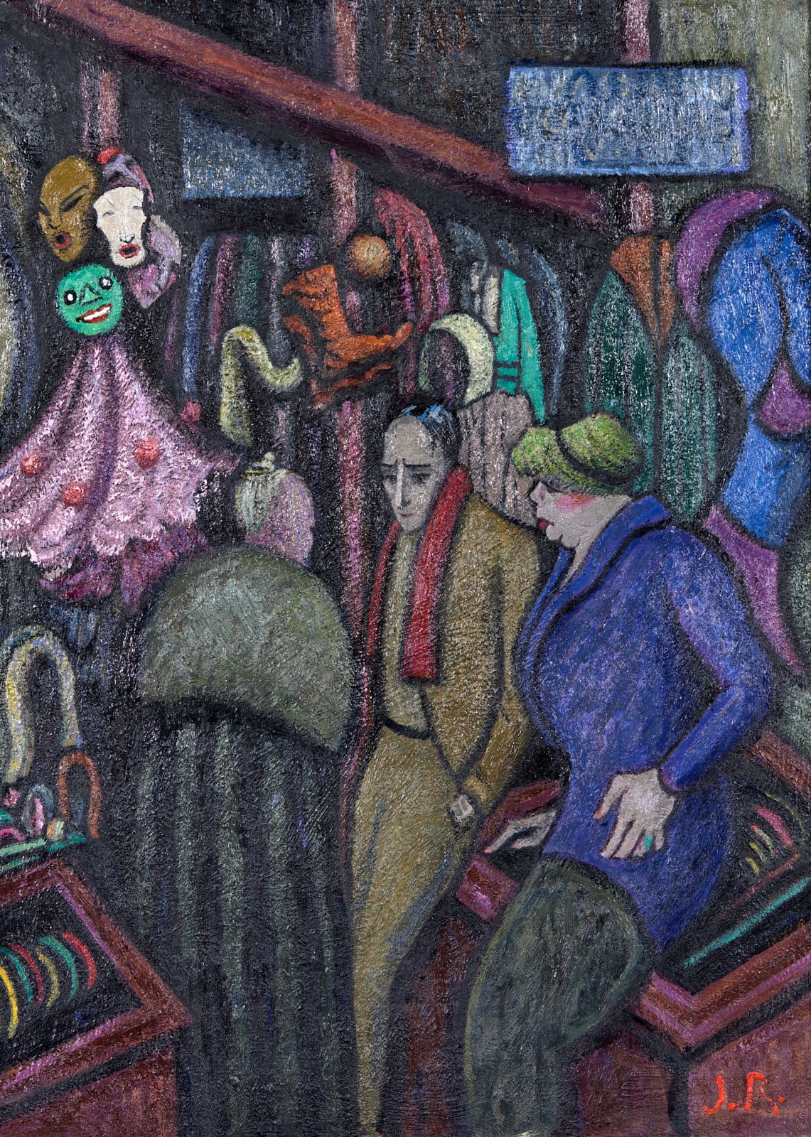 JULIETTE ROCHE, Rue Victor Massé, 1912