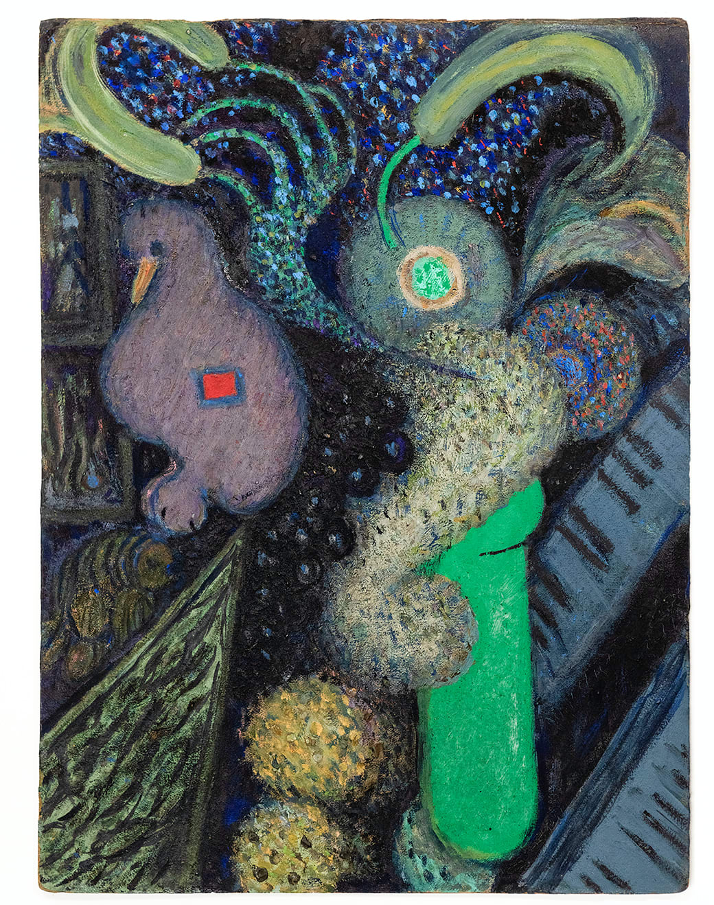 JULIETTE ROCHE, Fleurs dans un vase, circa 1918-1920