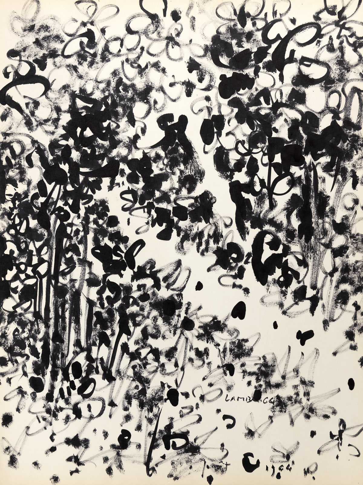 JACQUELINE LAMBA, Sans titre, 1964