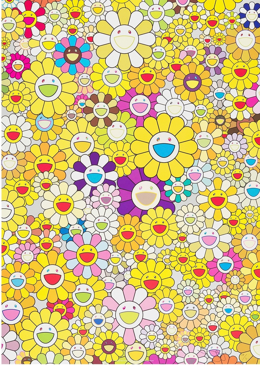 Takashi Murakami, An homage to Monogold, 1960 B, 2012