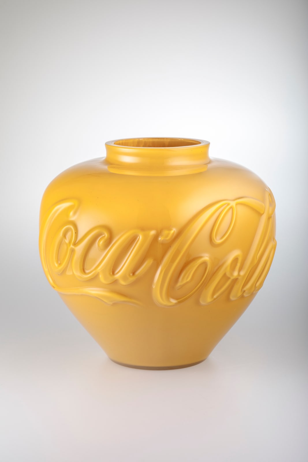 Ai Weiwei, Vase (Coca-Cola yellow), 2024
