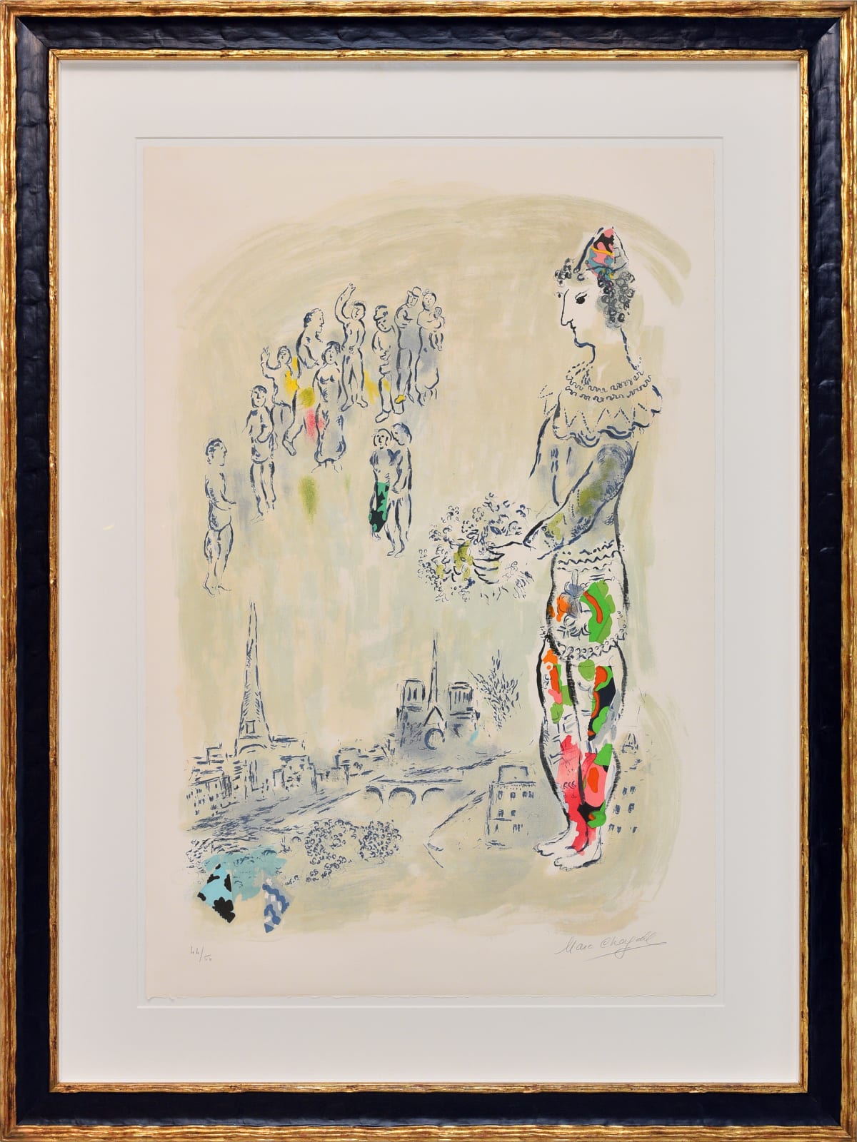 Marc Chagall, Le magicien de Paris, 1969