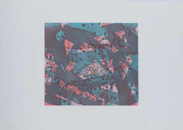 Sam Francis, SFE-4B (Salmon), 1973