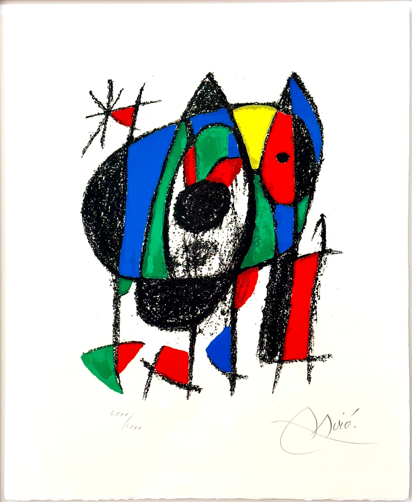 Joan Miró, Sans titre (Lithographe II), 1975