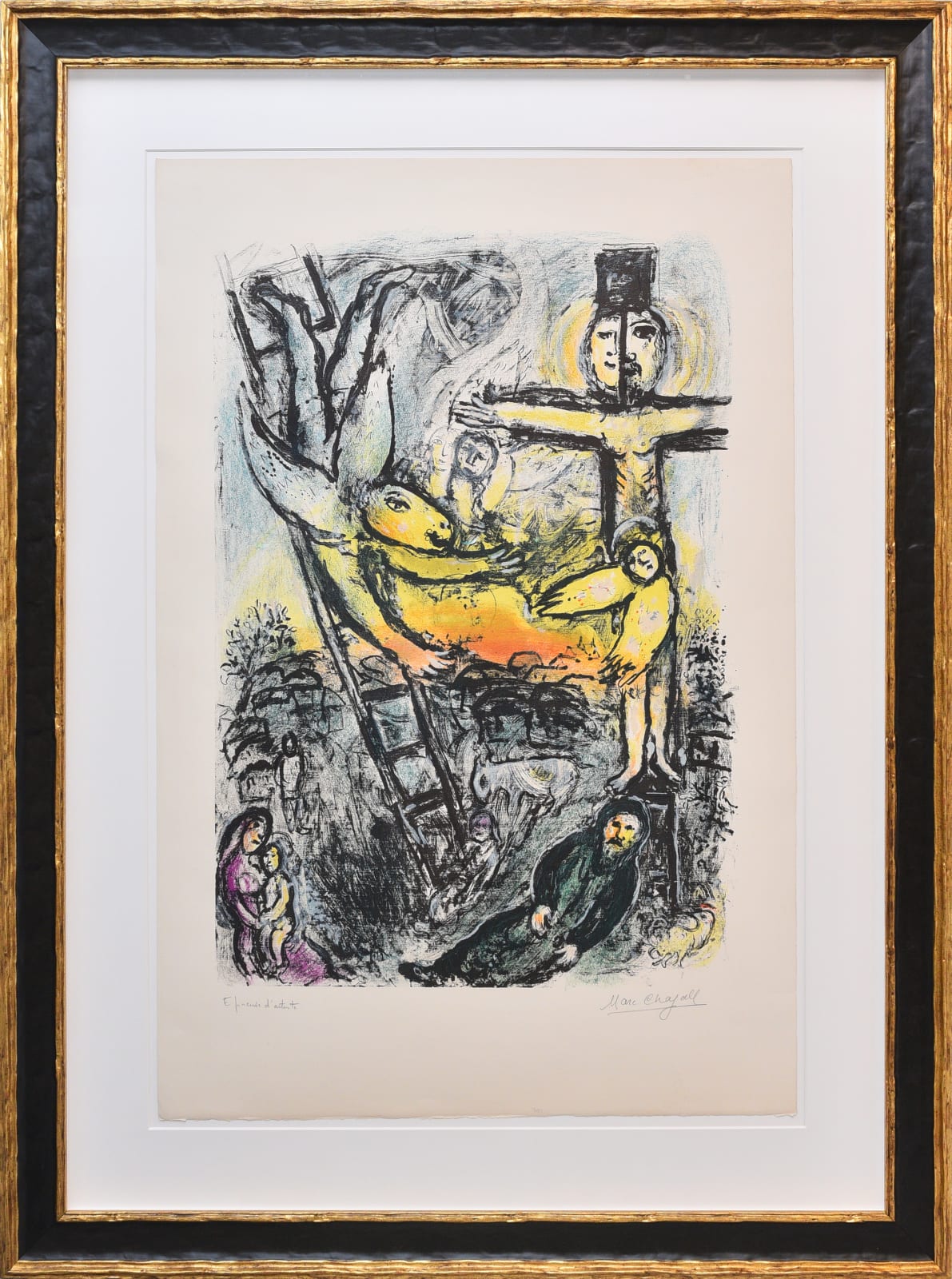 Marc Chagall, Vision de Jacob, 1971