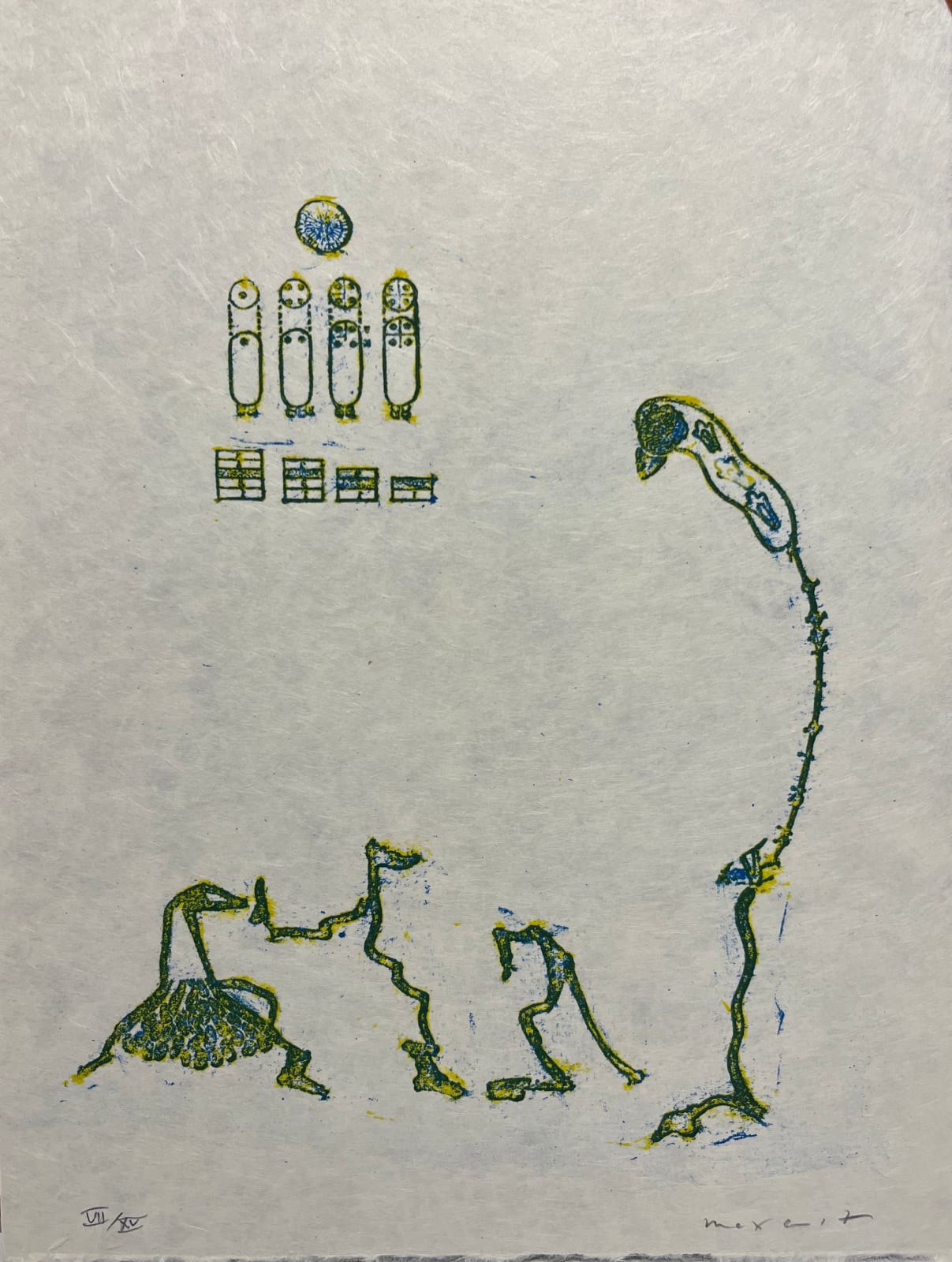 Max Ernst, Sans titre, 1970