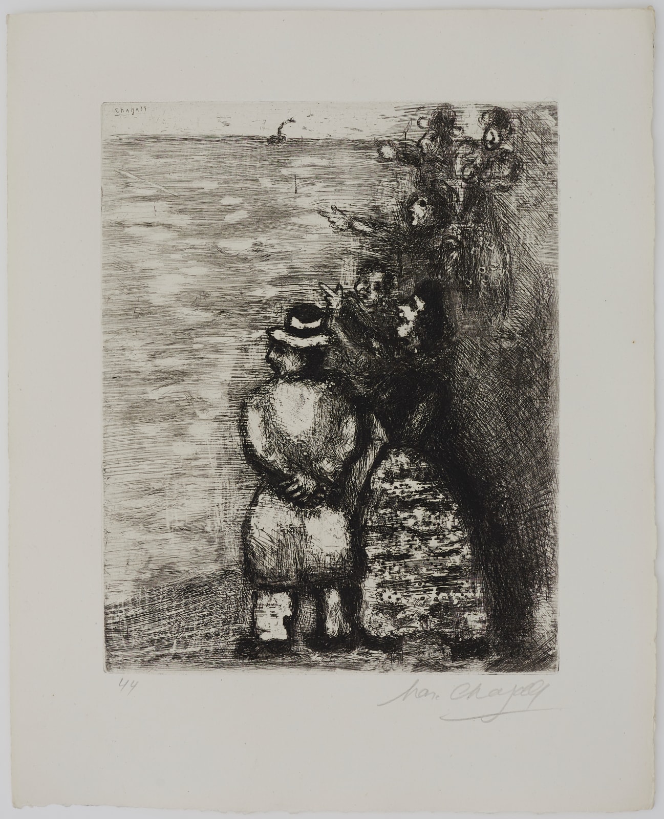 Marc Chagall, Le chameau et les bâtons flottants, 1927-30