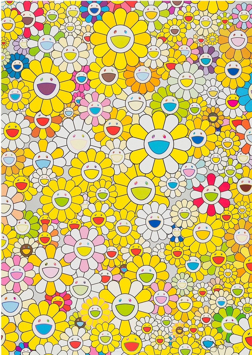 Takashi Murakami, An homage to Monogold, 1960 B, 2012