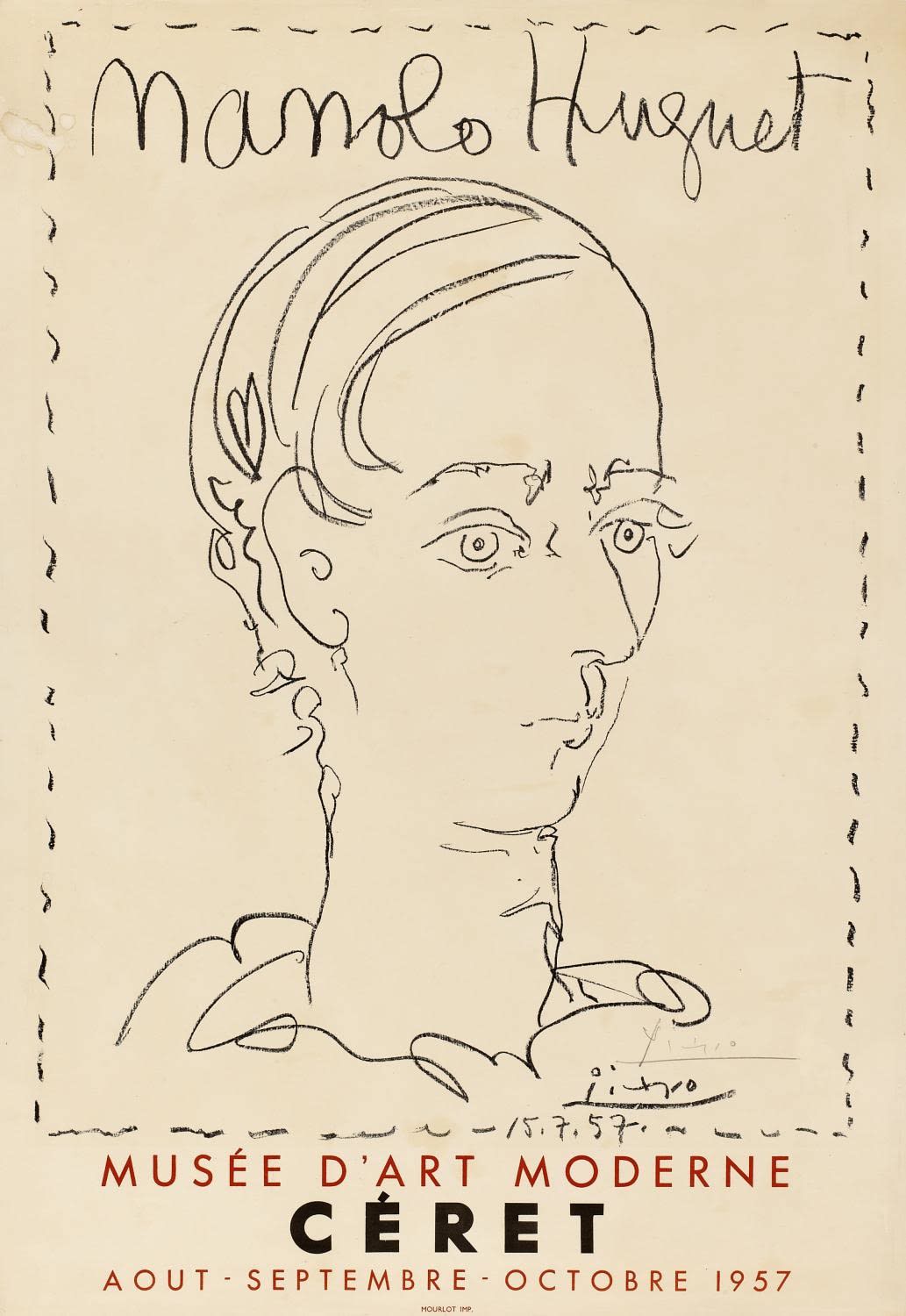 Pablo Picasso, Musée d'art moderne, Céret, 1957