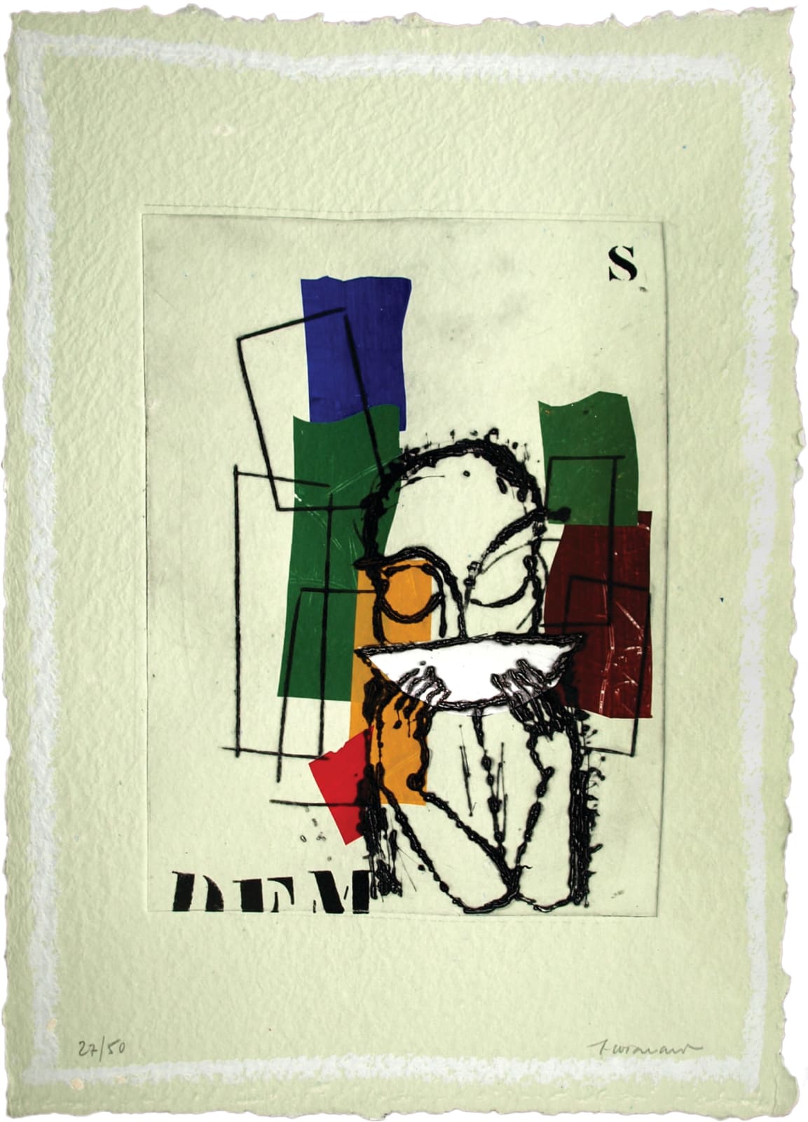 James Coignard, Présence - Buveuse du thé (vert), 2003