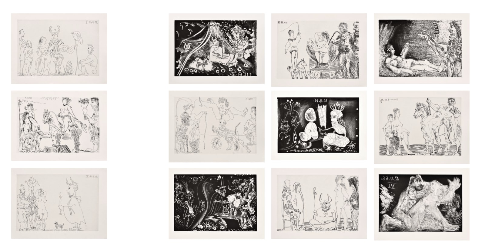 Pablo Picasso, Le Cocu magnifique – Portfolio, 1968